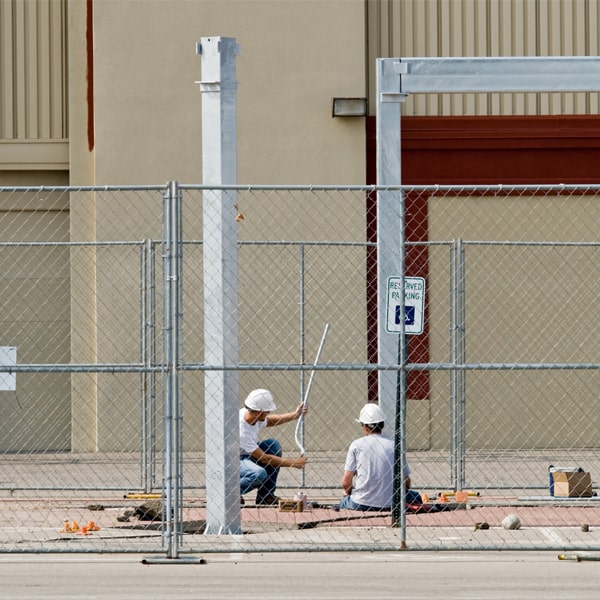 how much time can i rent the temporary fence for my construction site or event in West Bishop CA